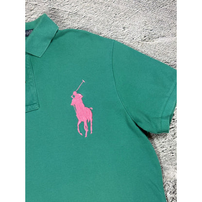 Chief Keef Polo Ralph Lauren vintage green polo T-shirt big pony