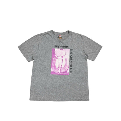 Supreme “Fuck With Your Head” T-shirt Grey Tee Young Czuux
