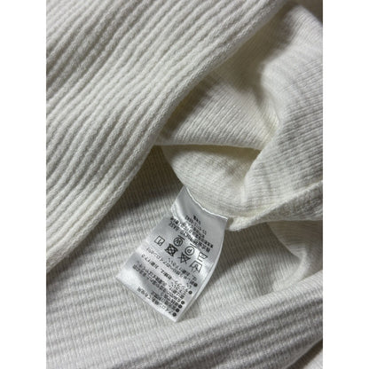 Number (N)ine NN Waffle Longsleeve thermal embroidery
