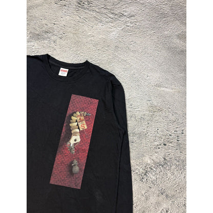 Supreme longsleeve Mike Hill Snake Trap black SS 2017