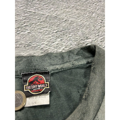 1997 Jurassic Park Movie T-shirt tie-dye Unkind to mankind