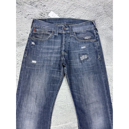 Evisu x Puma vintage navy jeans mint seagulls