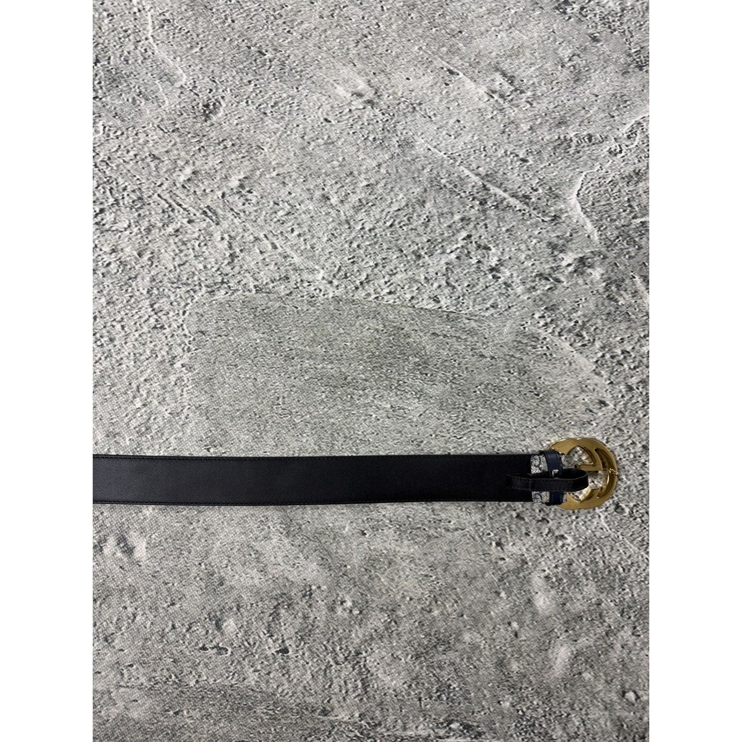 Gucci Belt monogram golden buckle