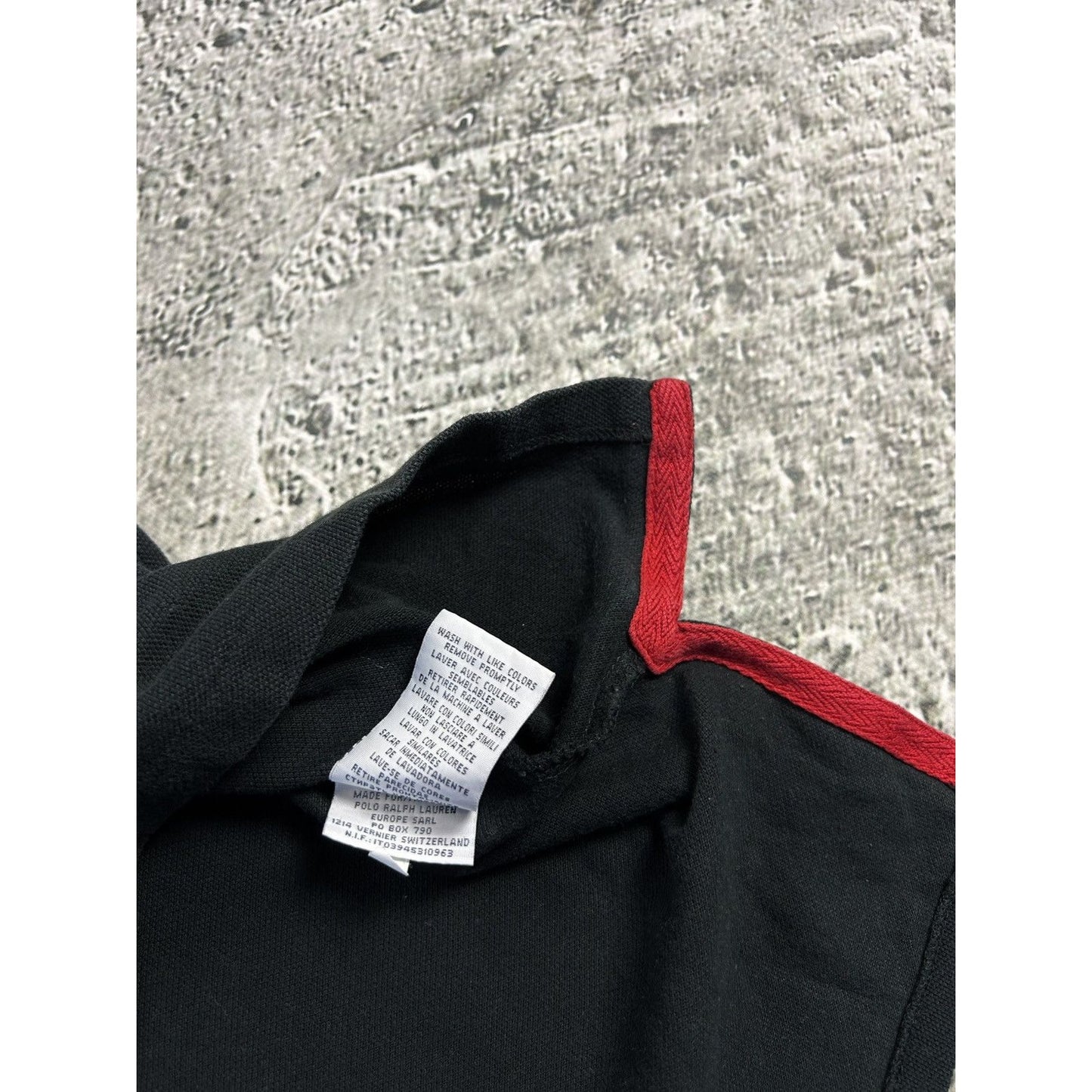 Chief Keef Polo Ralph Lauren Berlin black polo T-shirt