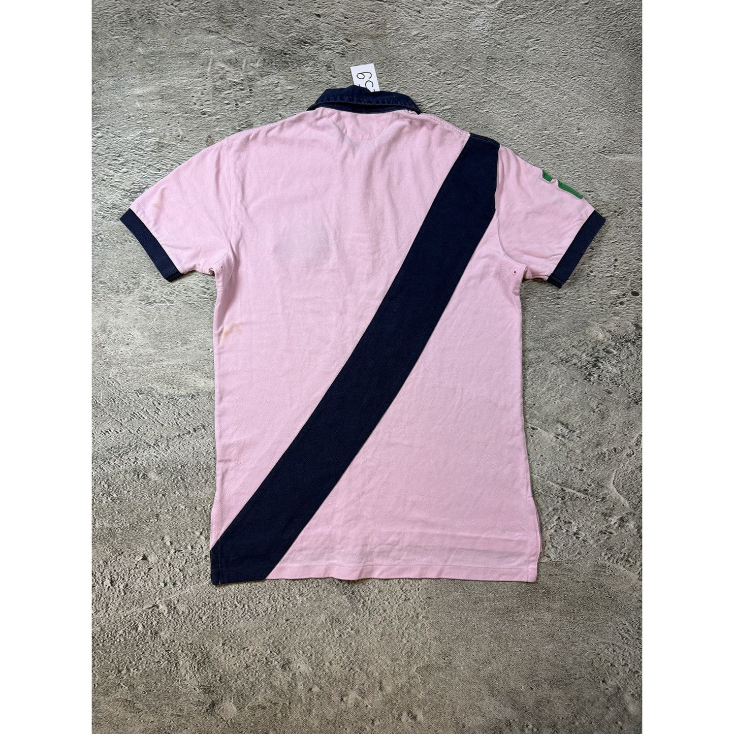 Chief Keef Polo Ralph Lauren T-shirt vintage pink navy