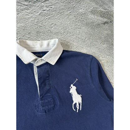 Chief Keef Polo Ralph Lauren navy longsleeve big pony