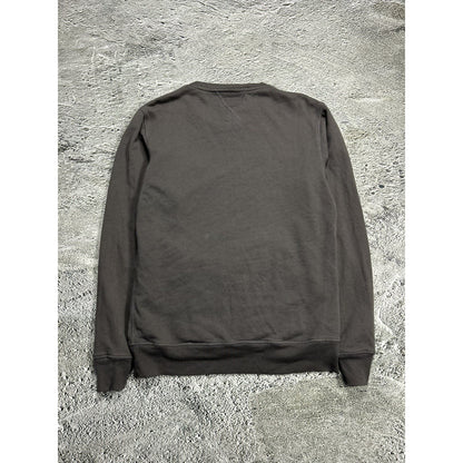 True Religion sweatshirt vintage big logo Y2K dark grey