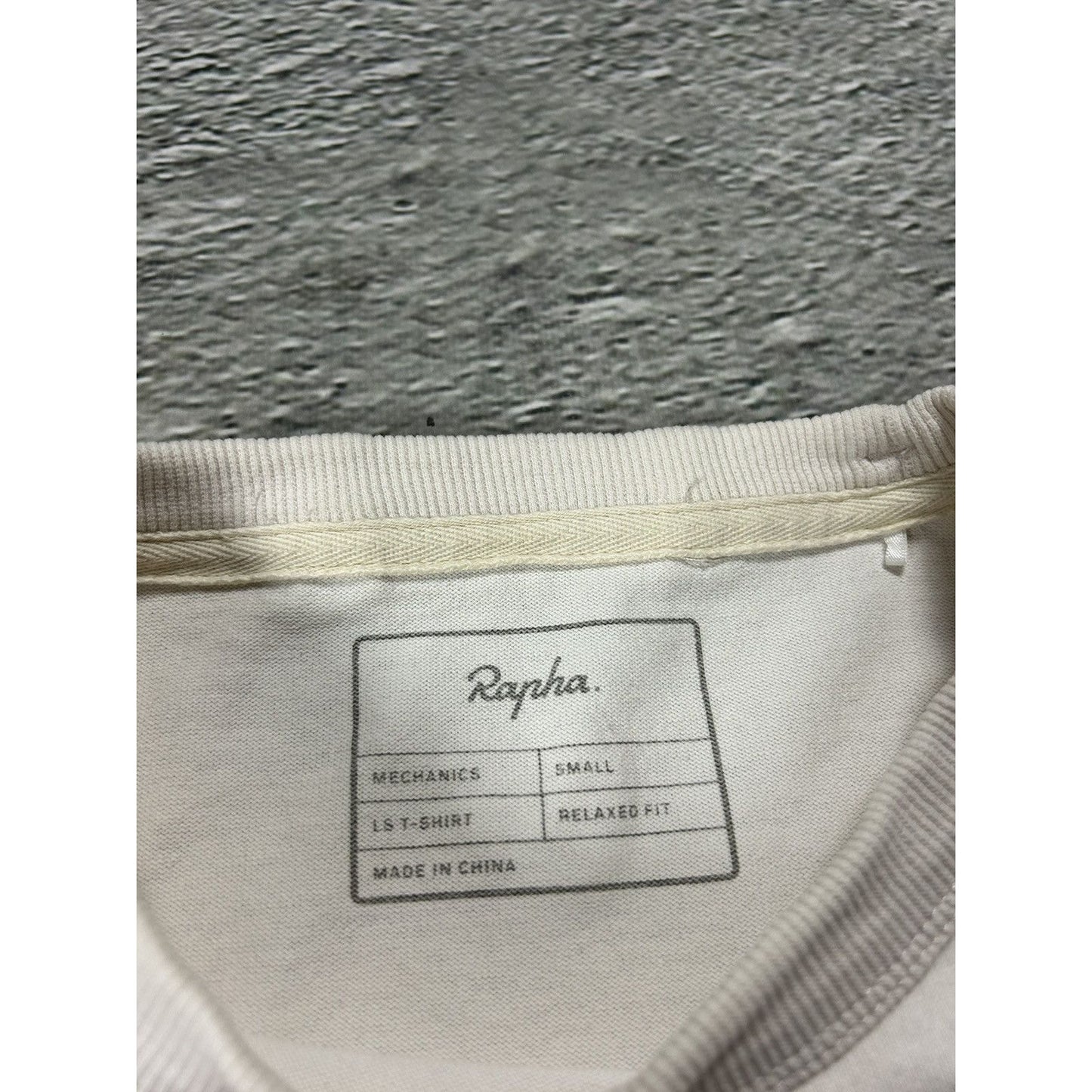 Rapha Long Sleeve Cycling white Top