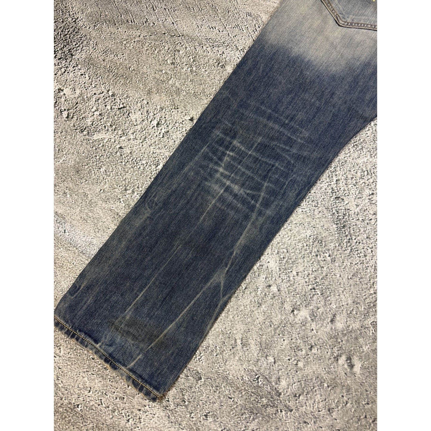 Ed Hardy Christian Audigier vintage jeans big logo pants