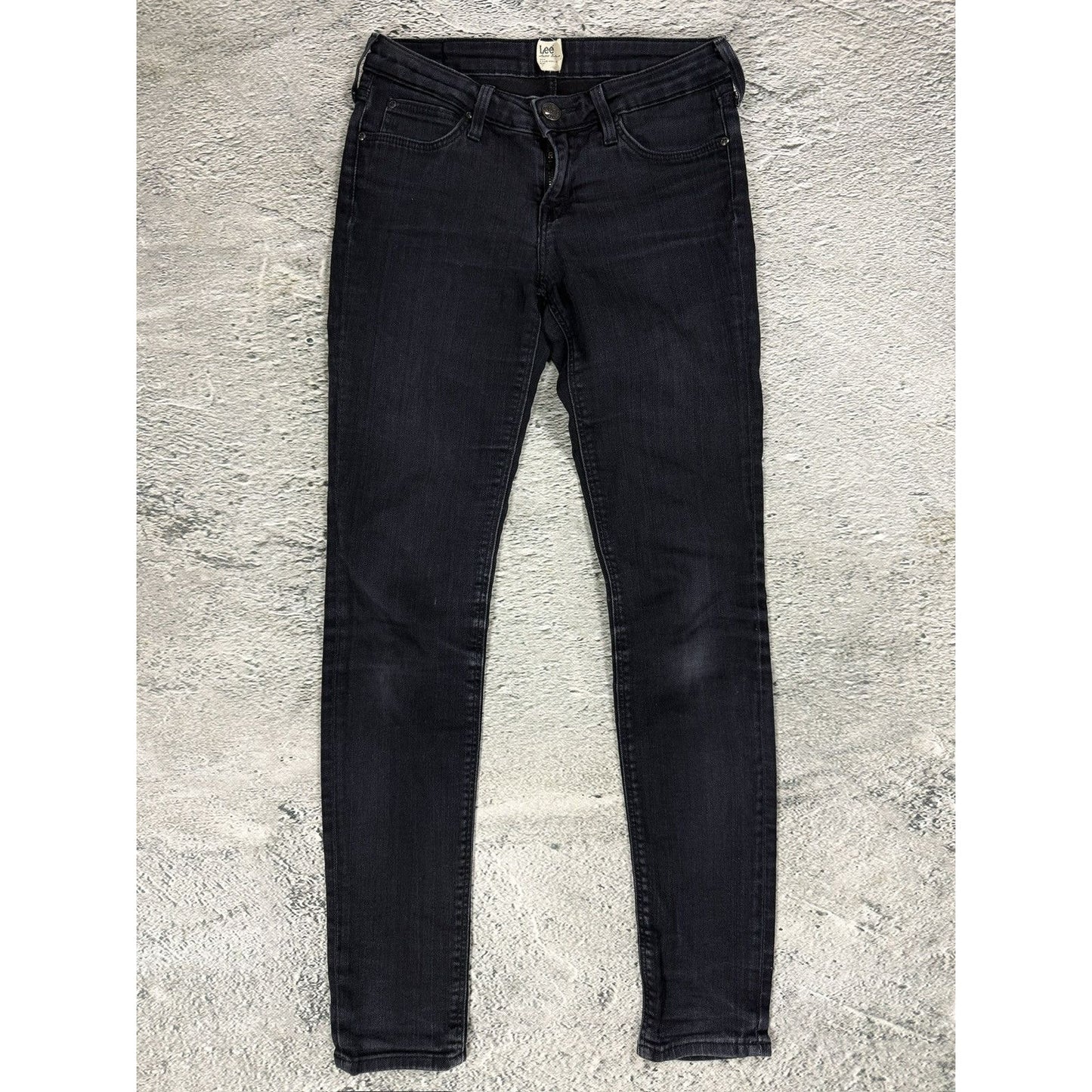 Lee skinny jeans denim pants Y2K black