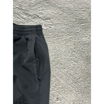 Adidas vintage grey nylon track pants drill Y2K