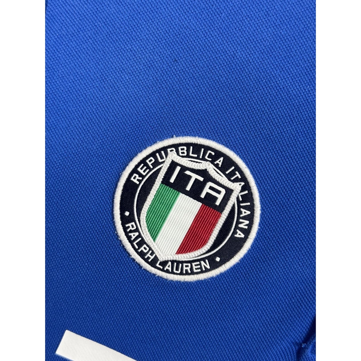 Chief Keef Polo Ralph Lauren Italia vintage blue polo shirt