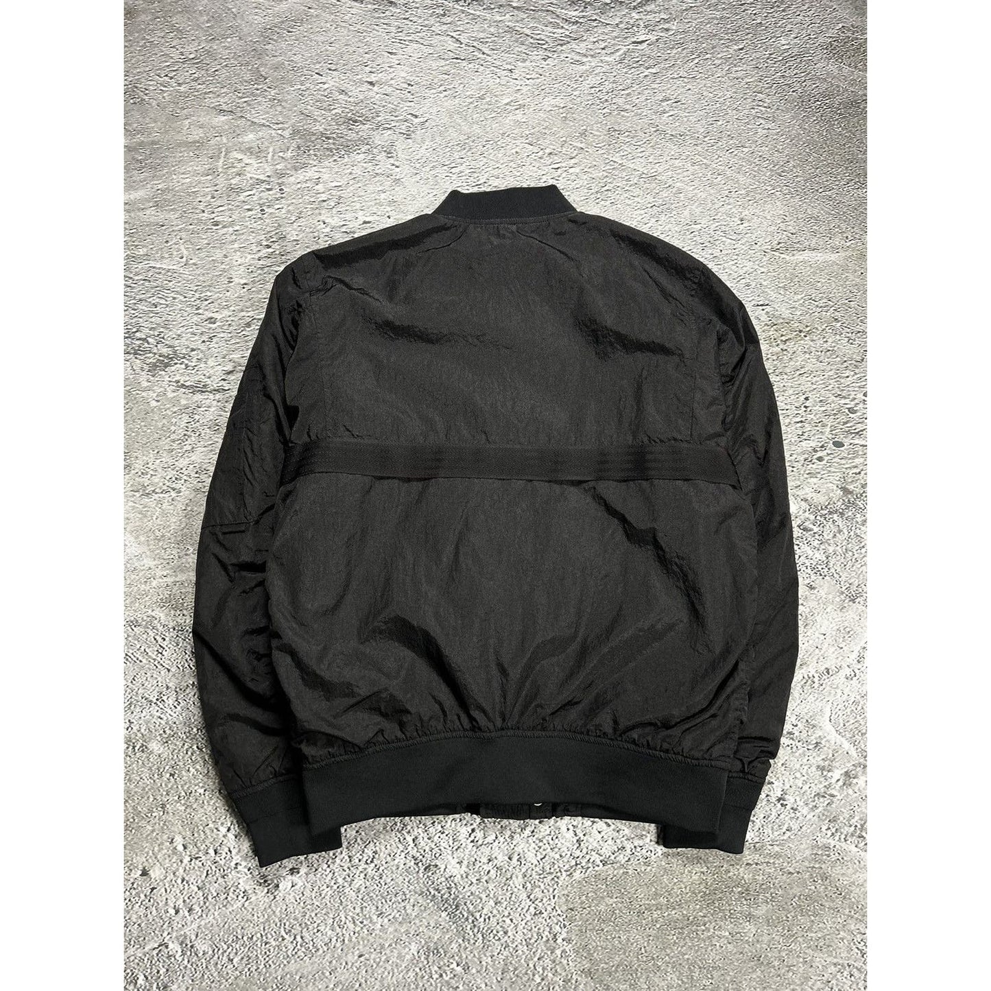 Diesel nylon jacket black bomber vintage Y2K