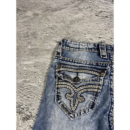 Rock Revival vintage blue jeans Y2K flared