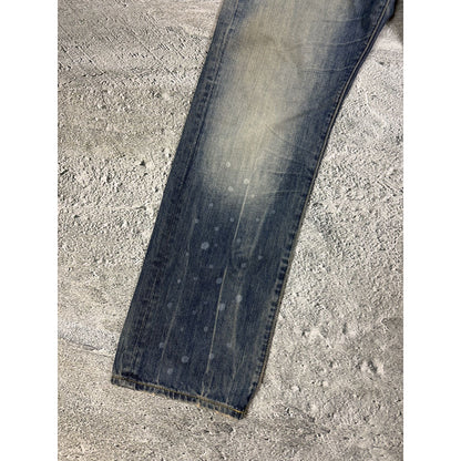 Ed Hardy Christian Audigier vintage jeans big logo pants