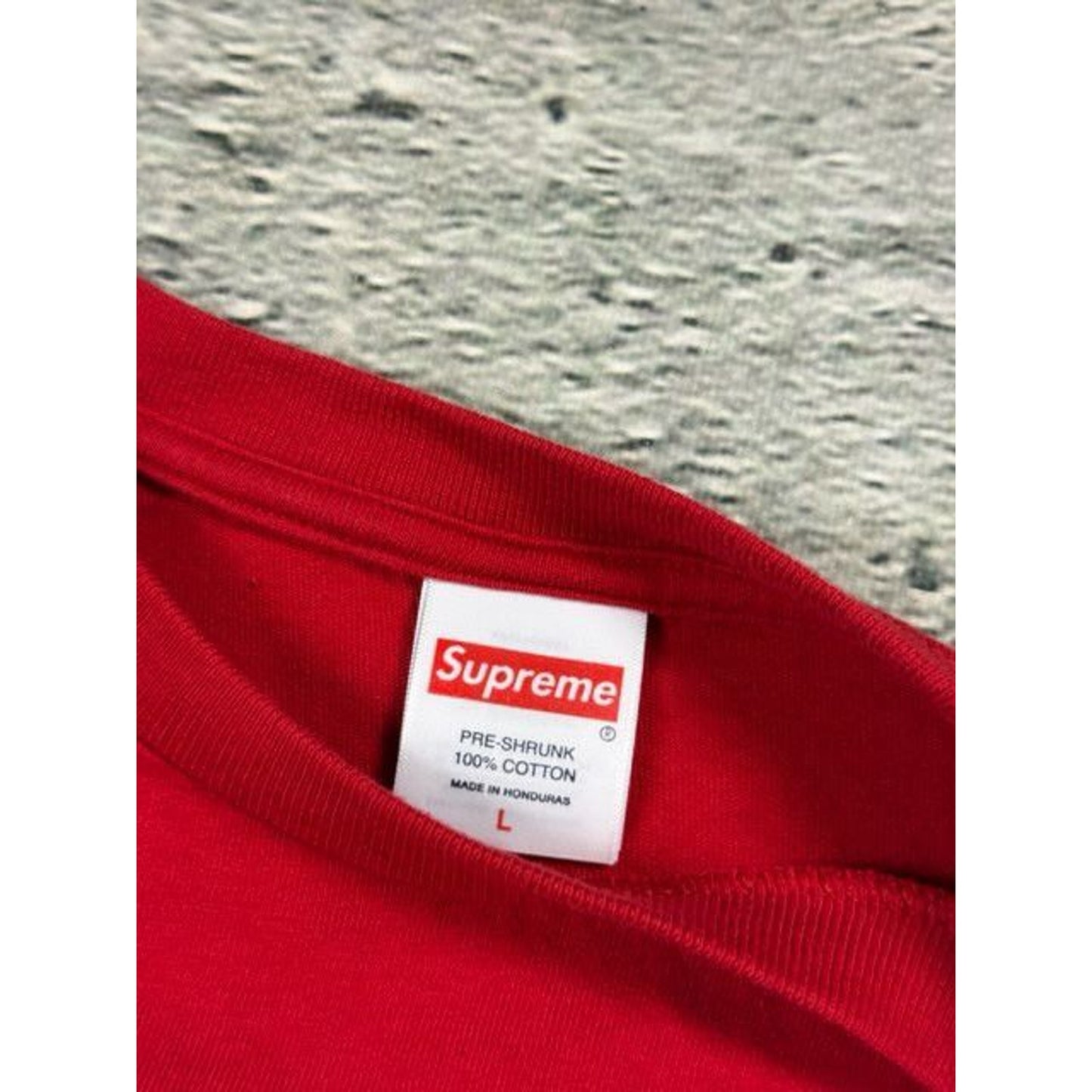 Supreme origami tee Red SS26 money