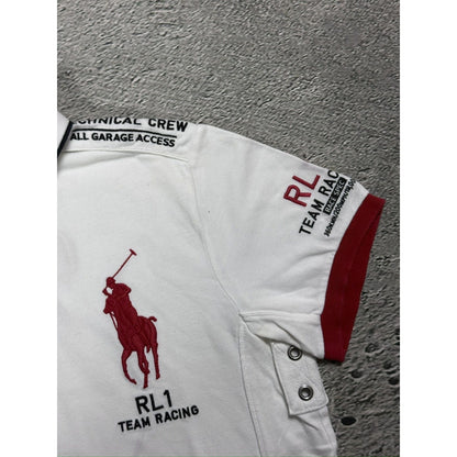 Chief Keef Polo Ralph Lauren RL1 Racing GT Britain white