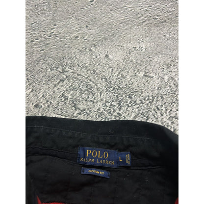 Chief Keef Polo Ralph Lauren longsleeve big logo red white