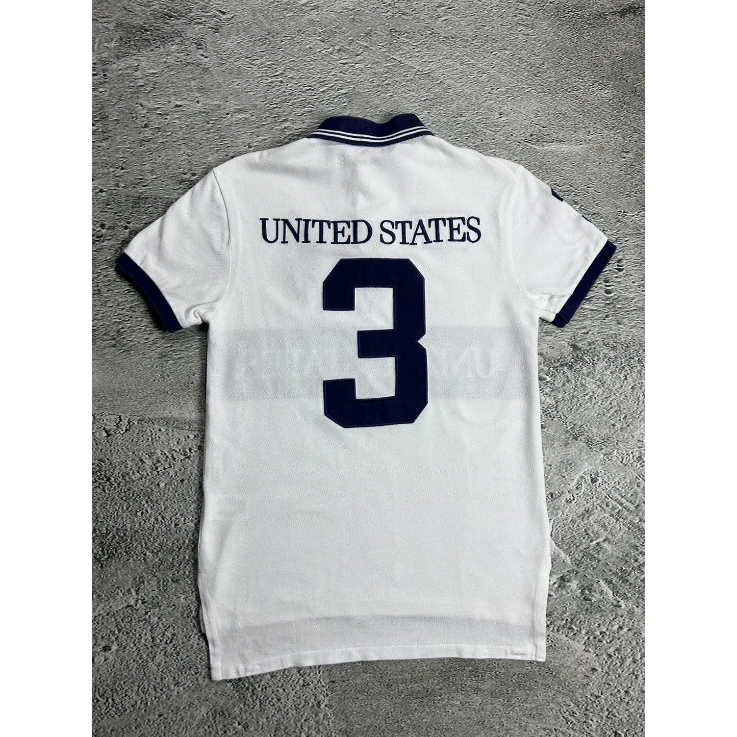 Chief Keef Polo Ralph Lauren USA vintage shirt white