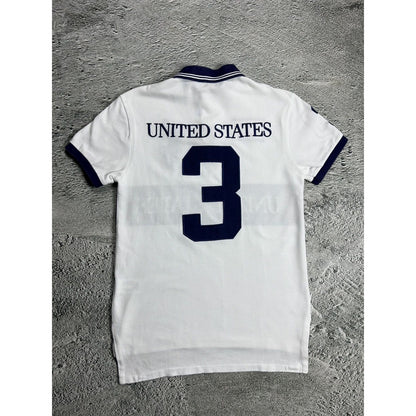 Chief Keef Polo Ralph Lauren USA vintage shirt white