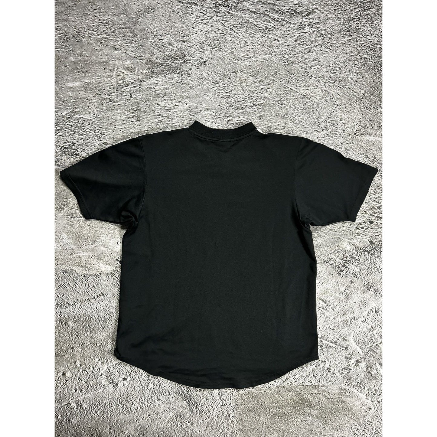 Nike big swoosh t-shirt vintage black 2000s