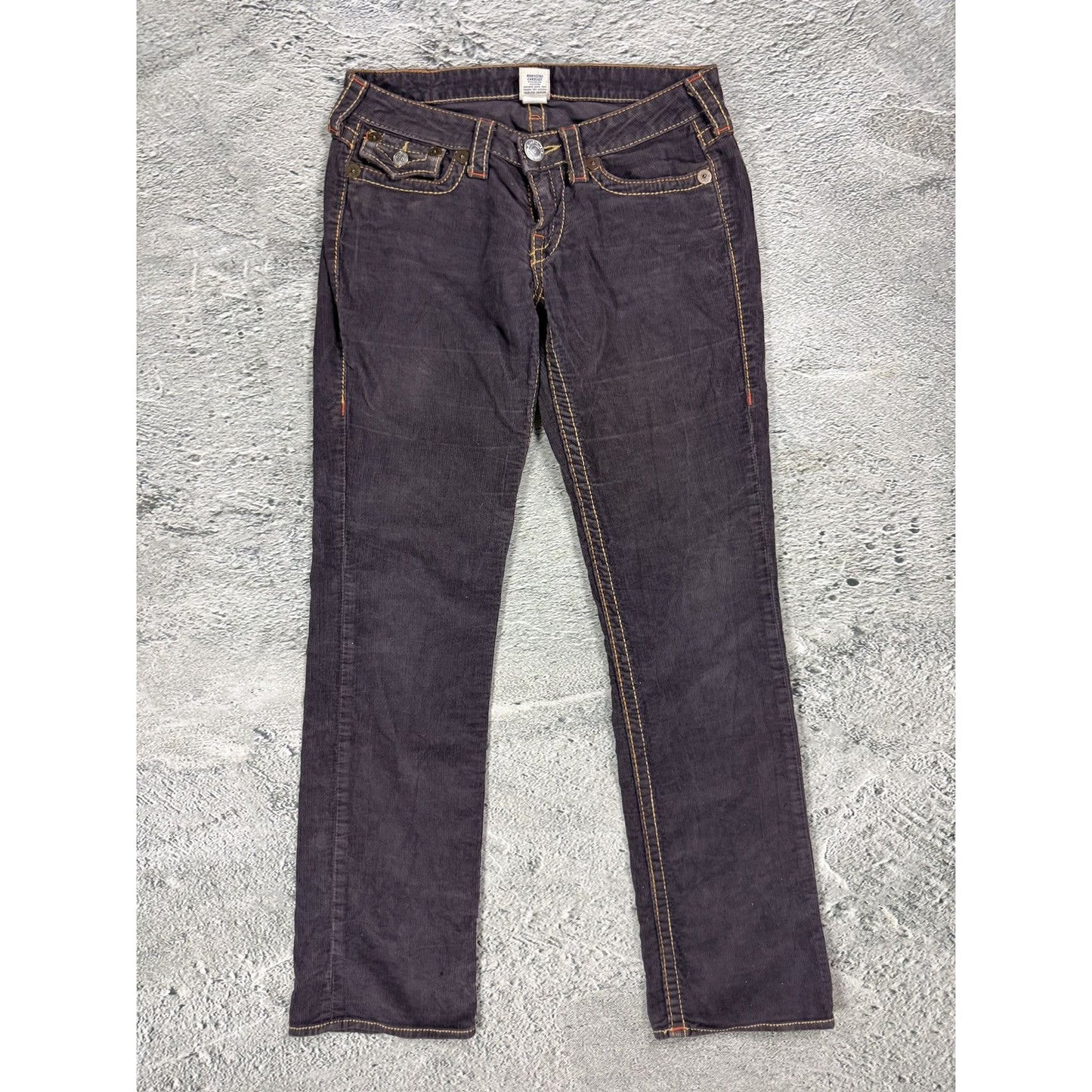 True Religion Billy Big T jeans cords corduroy pants flared