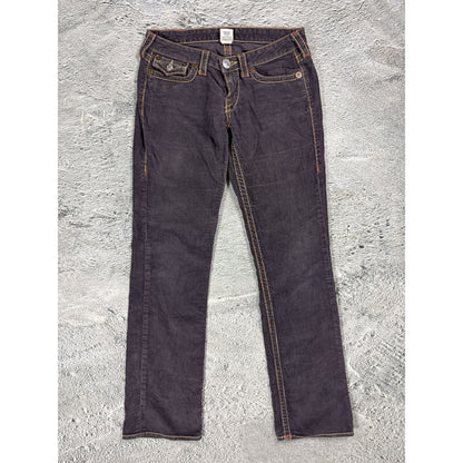 True Religion Billy Big T jeans cords corduroy pants flared