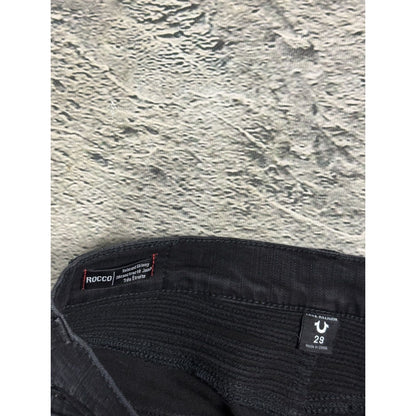 True Religion jeans biker rocco washed Y2K slim skinny