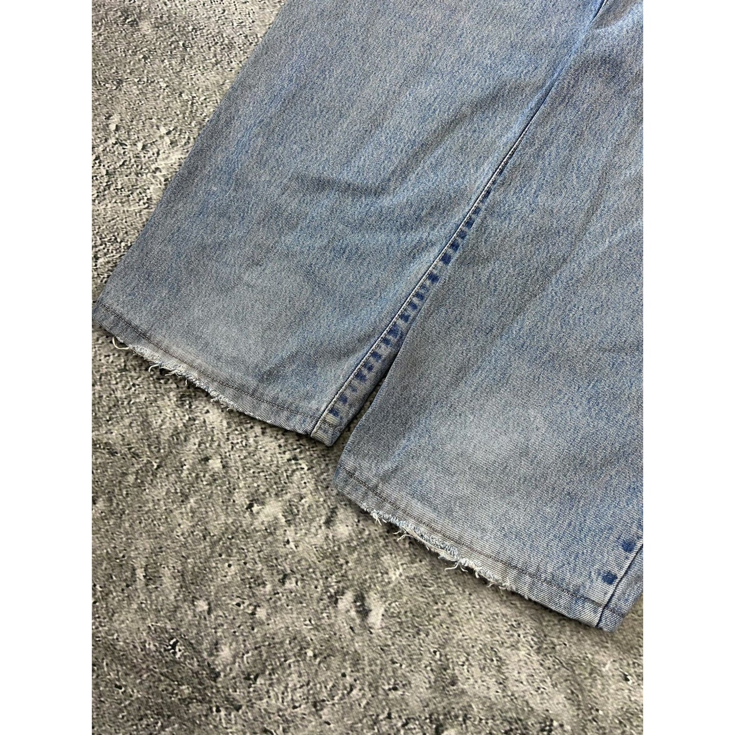 Edwin jeans Japanese denim pants baby blue baggy