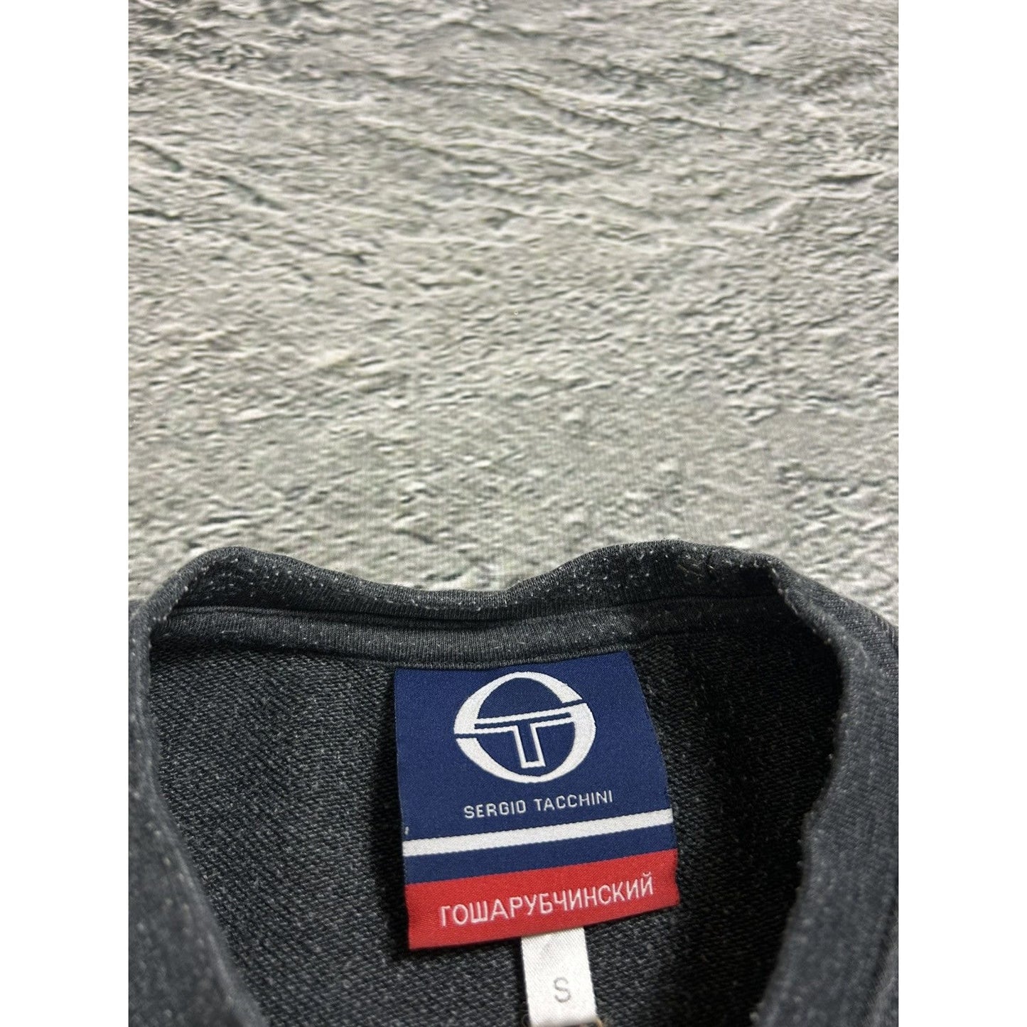 Gosha Rubchinskiy x Fred Perry Sweatshirt grey big logo CDG