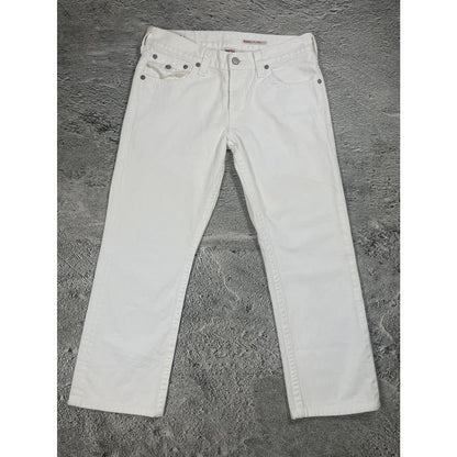 True Religion vintage white jeans Ricky