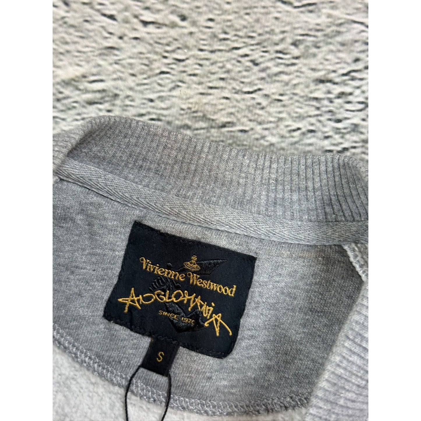 Vivienne Westwood sweatshirt grey big logo