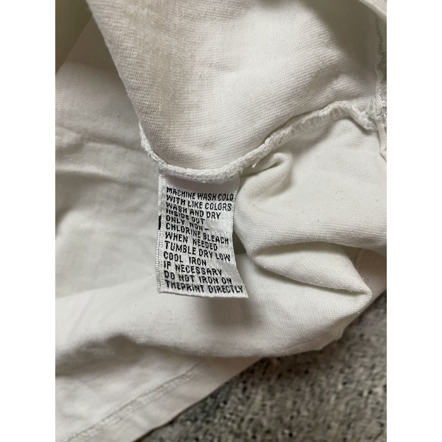 Pelle Pelle vintage Y2K rhinestones big logo white silver