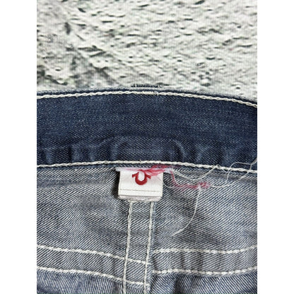 True Religion blue jeans Flag America Y2K USA Straight