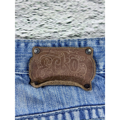 Ecko Untld. vintage jeans denim baggy pants Y2K print