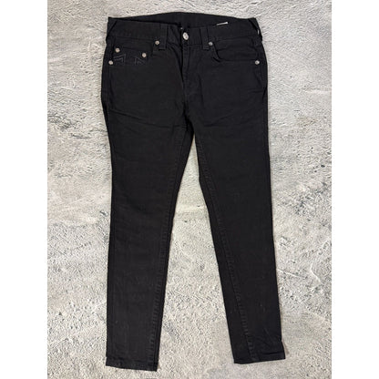 True Religion vintage jeans slim black Y2K