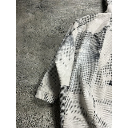 Rundholz Dip jacket hooded oversized black and white