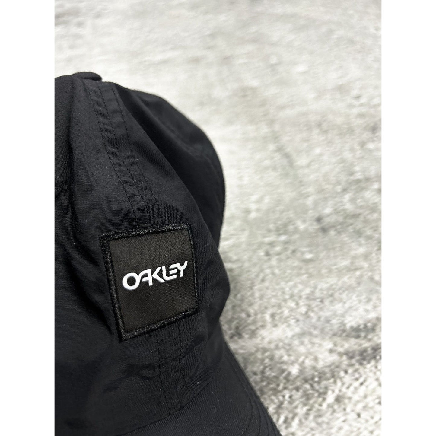 Oakley cap vintage black hat gorpcore