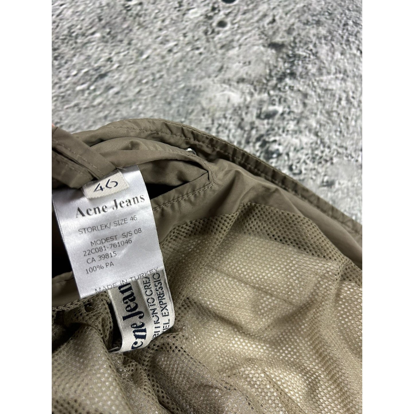 Acne Studios jeans bomber jacket vintage