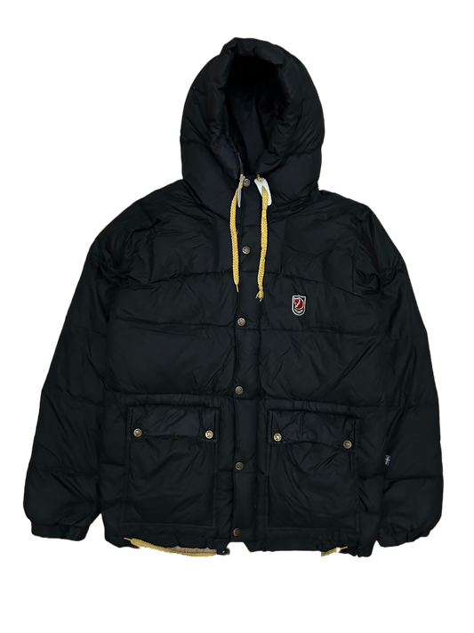 Fjallraven expedition jacket vinatge black puffer