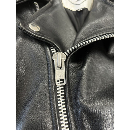 BMW leather Jacket vintage black racing highway Hillbilly