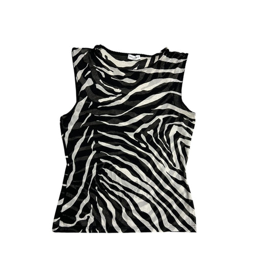 Dolce & Gabbana Intimo Zebra Printed tank top sleeveless