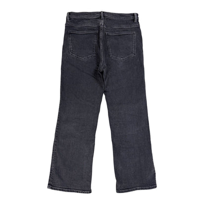 Arket flared black washed jeans Y2K basic bootcut
