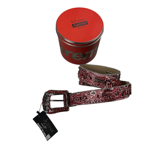 Supreme BB Simon belt bandana red