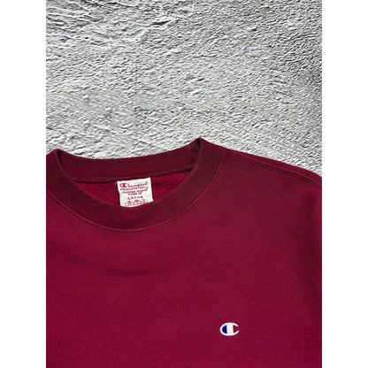 Champion vintage Sweatshirt Reverse Weave Warm Up burgundy