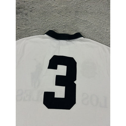 Chief Keef Polo Ralph Lauren Los Angeles vintage white black