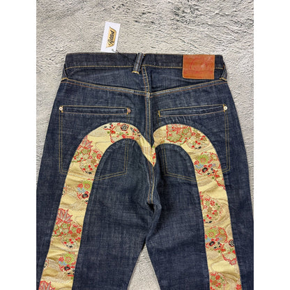 Evisu Japan Golden vintage selvedge daicock jeans big logo