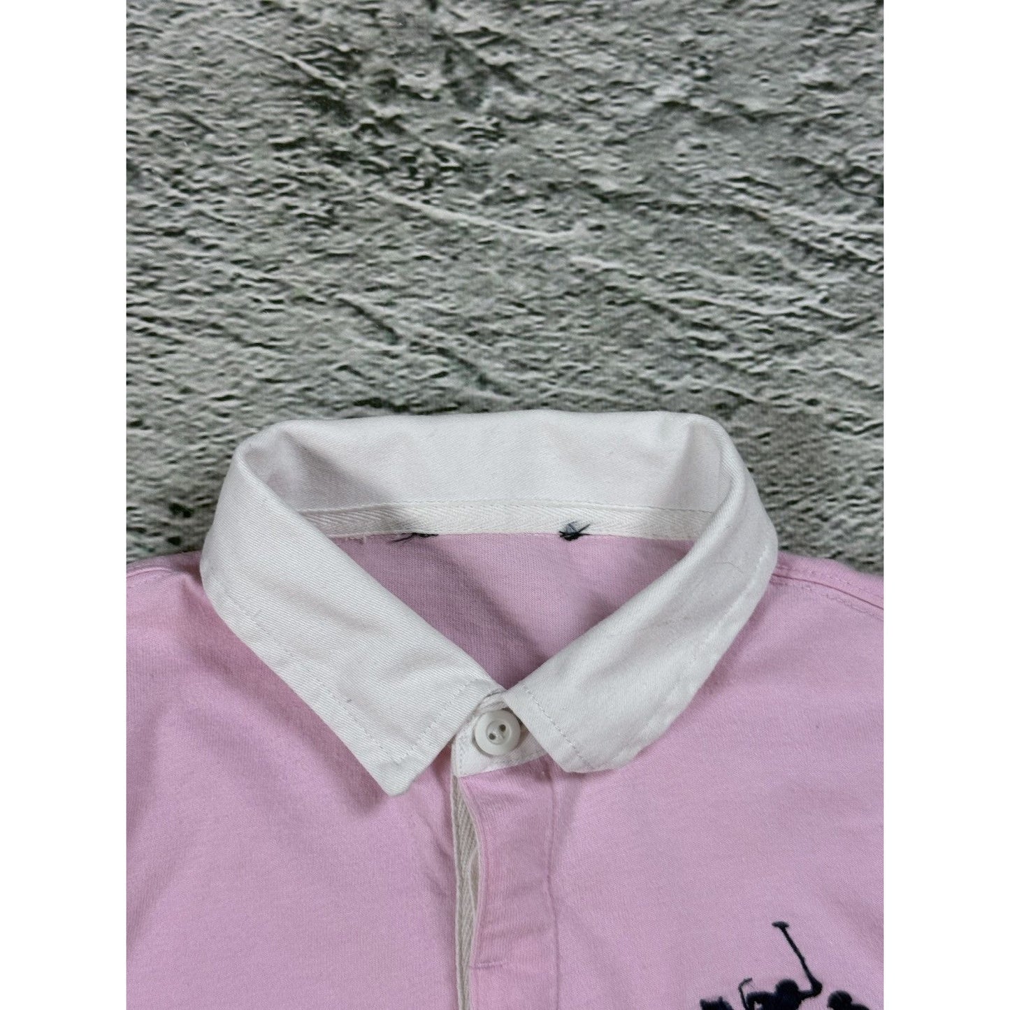 Chief Keef Polo Ralph Lauren vintage pink longsleeve