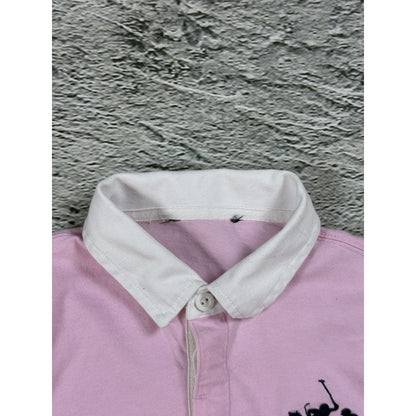 Chief Keef Polo Ralph Lauren vintage pink longsleeve