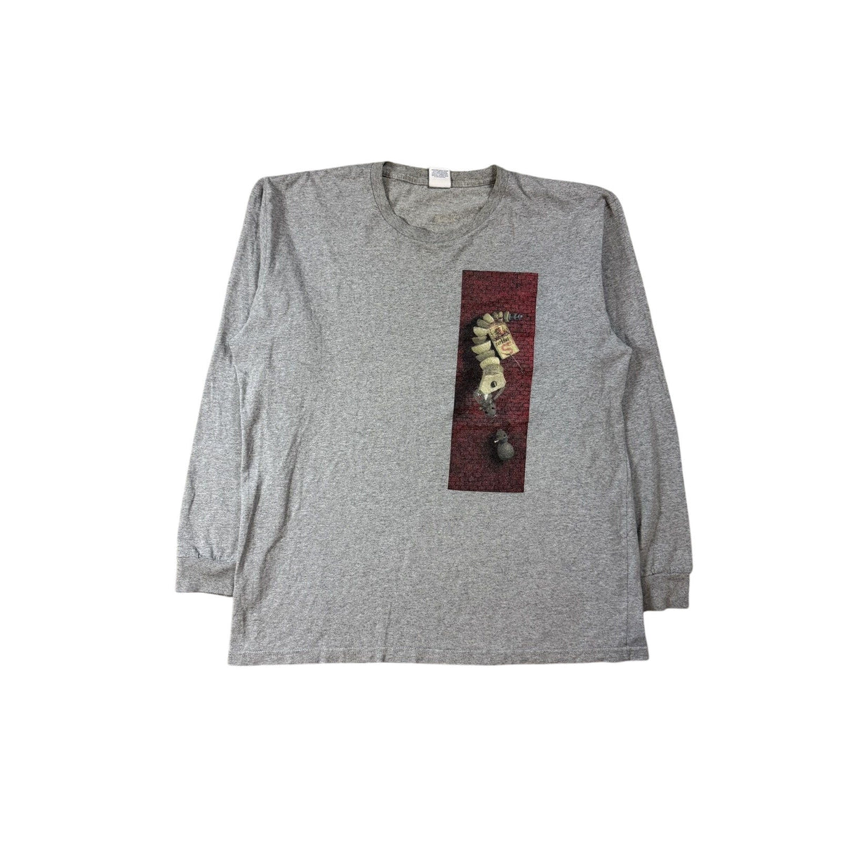 Supreme longsleeve Mike Hill Snake Trap gray SS17